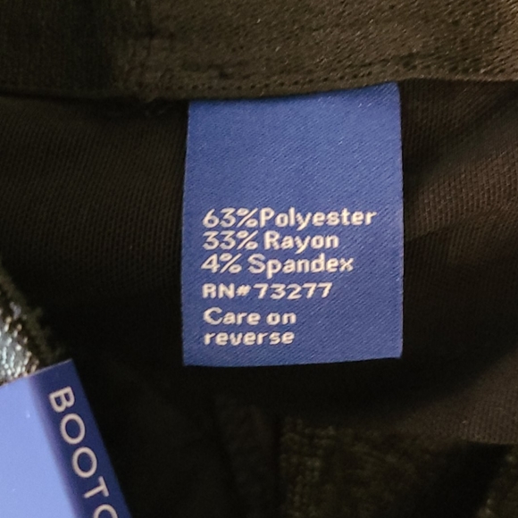 Apt 9 NWT Grey Dress/Office Pants 8. Tummy contro - Picture 5 of 7